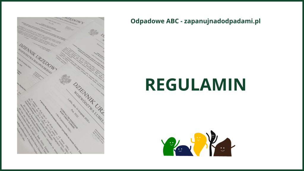 Regulamin - co to jest? Opadowe ABC - przewodnik.